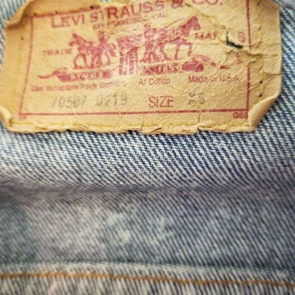 Levi's Jacket w/Harley Embellishments - Picture 2 of 5